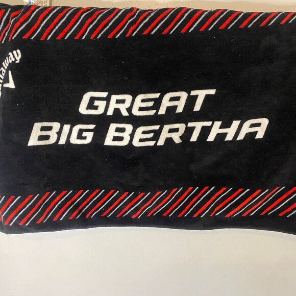 Callaway Great Big Bertha Medium sized Towel 100% Cotton - Picture 1 of 6